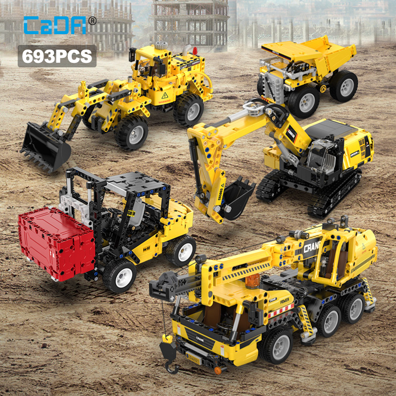 Heavy Equipment Lego - Cada 693Pcs City WheelLoader Car Heavy
