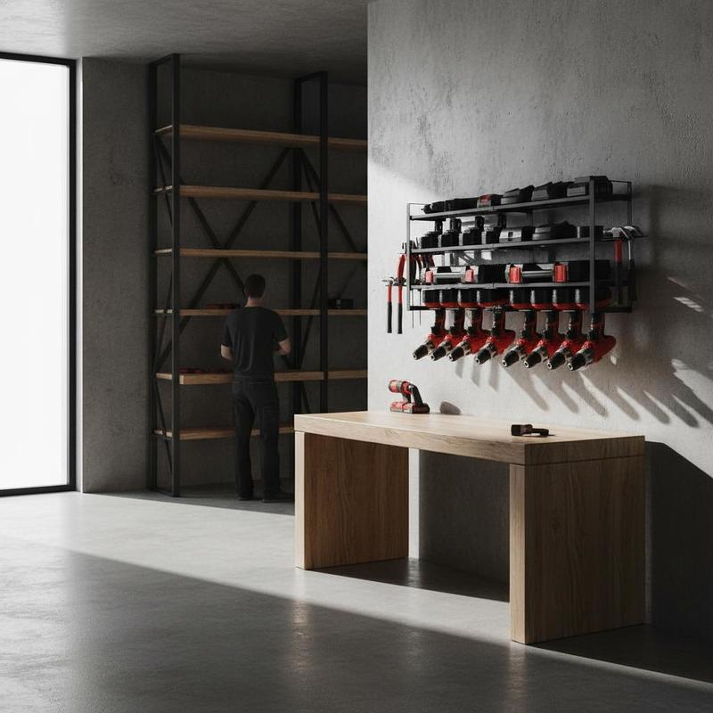 Heavy Equipment For Construction - Equipment Storage Station 4-Layer For Garage