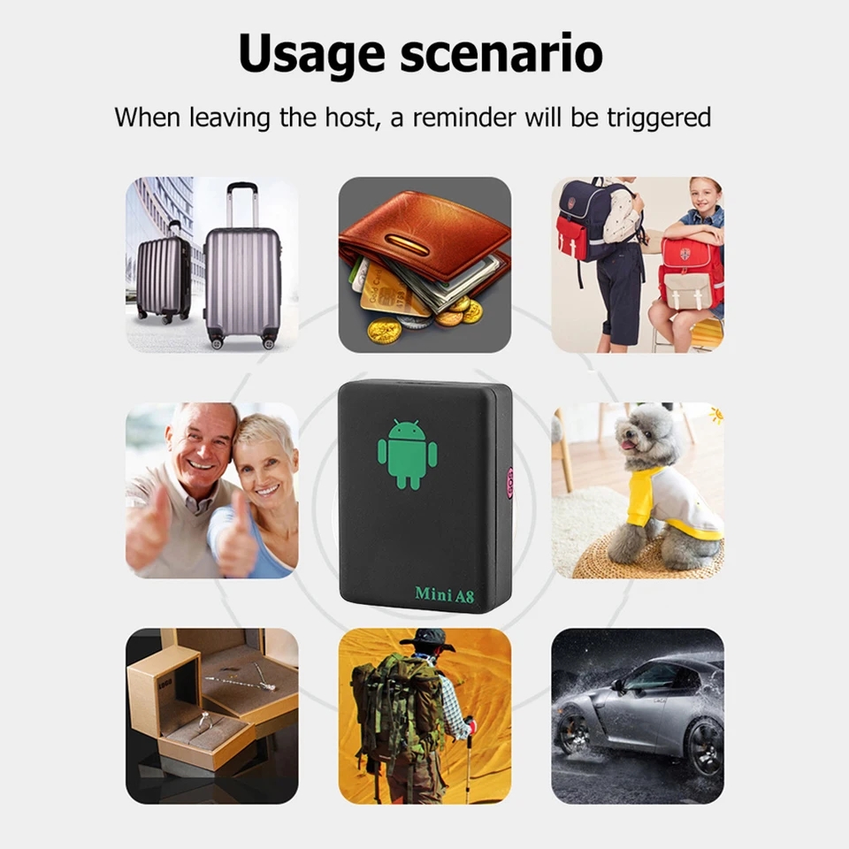 A8 Mini GPS Tracker Car Real T - Heavy Equipment Gps Tracker avis et prix