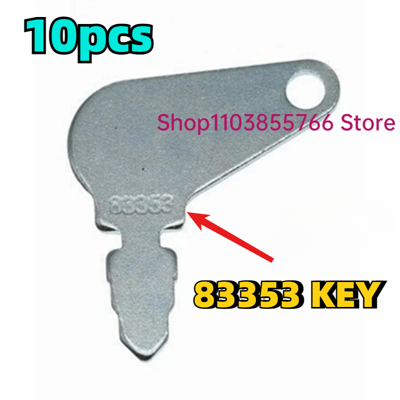 10PCS  83353 Keys For Kubota C - Heavy Equipment For Construction avis et prix
