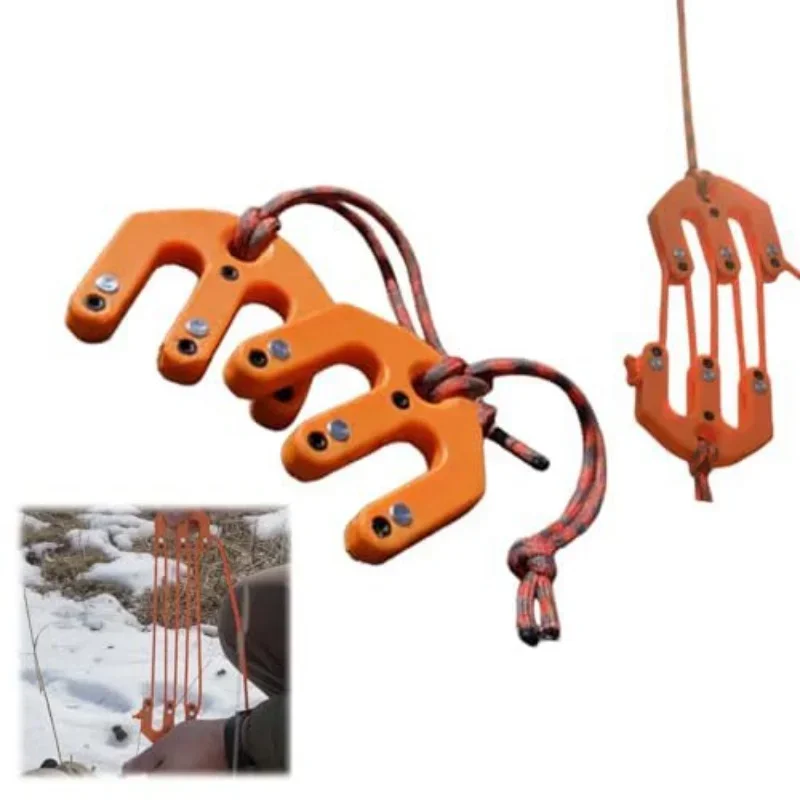 2PCS Block and Tackle Hoist Sy - Heavy Equipment Transport avis et prix