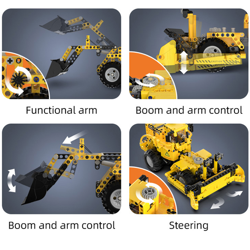 Cada 693Pcs City WheelLoader C - Heavy Equipment Lego avis et prix