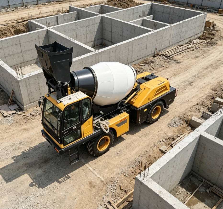 3.5m3 Heavy Duty Self Loading  - Heavy Equipment For Construction avis et prix