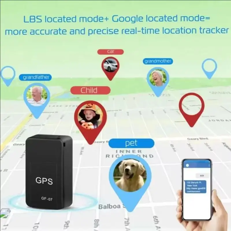 Gf07 Mini Car Gps Tracker Real - Heavy Equipment Gps Tracker avis et prix