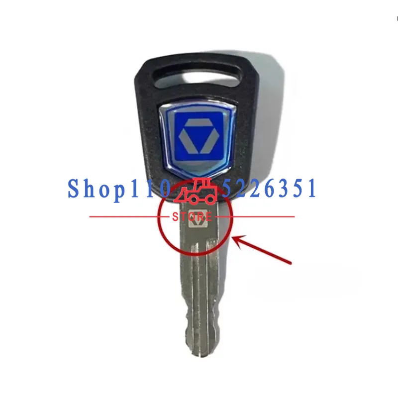 1PCS/3PCS/10PCS For XCMG XE60D - Heavy Equipment Key Set avis et prix