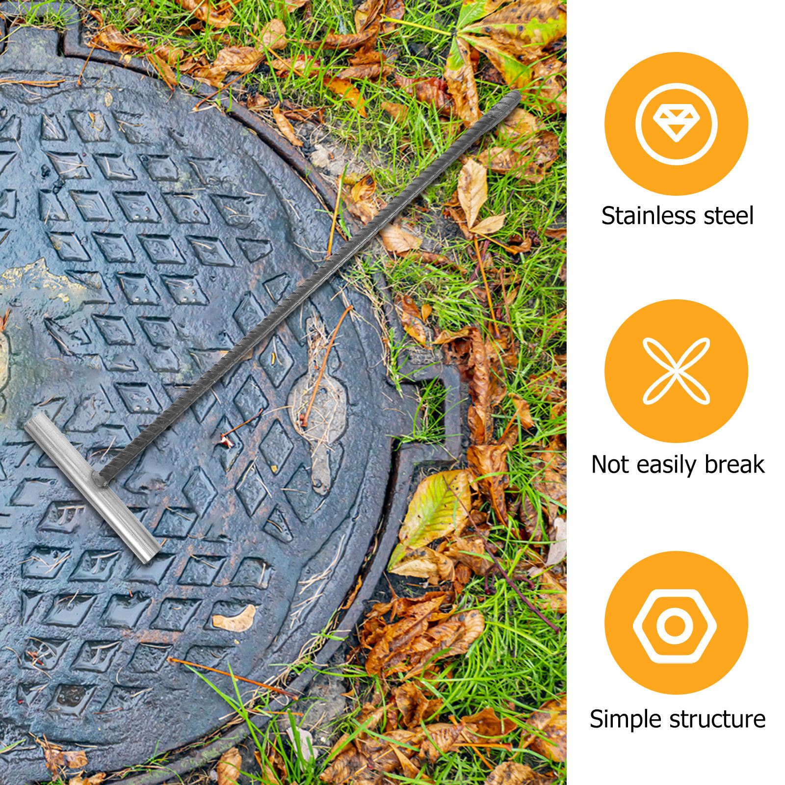 Manhole Cover Hook Heavy Duty  - Manhole Cover Lifting avis et prix