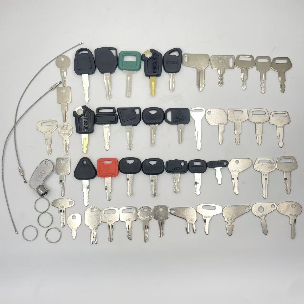 48PCS Heavy Equipment Keys Set - Heavy Equipment Key Set avis et prix