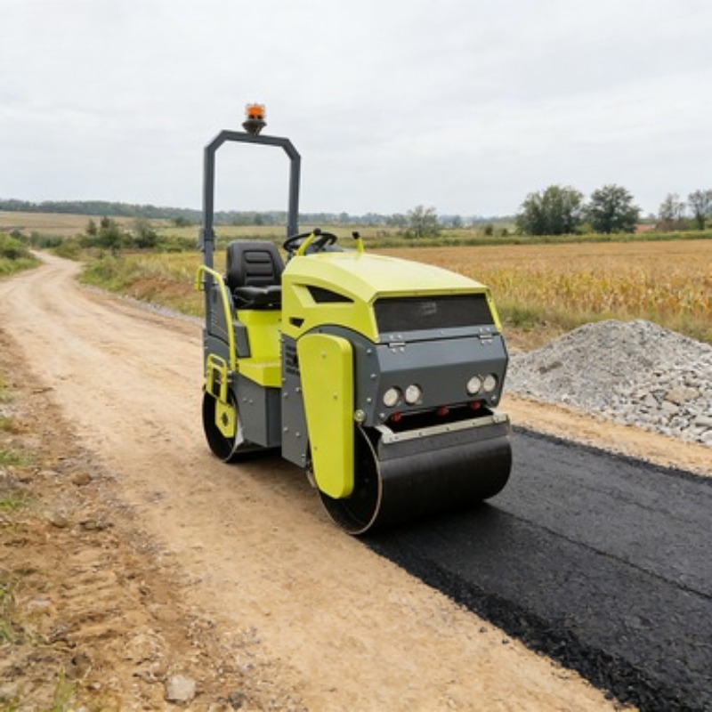 Compactor Road Roller Vibrator - Heavy Equipment For Construction avis et prix