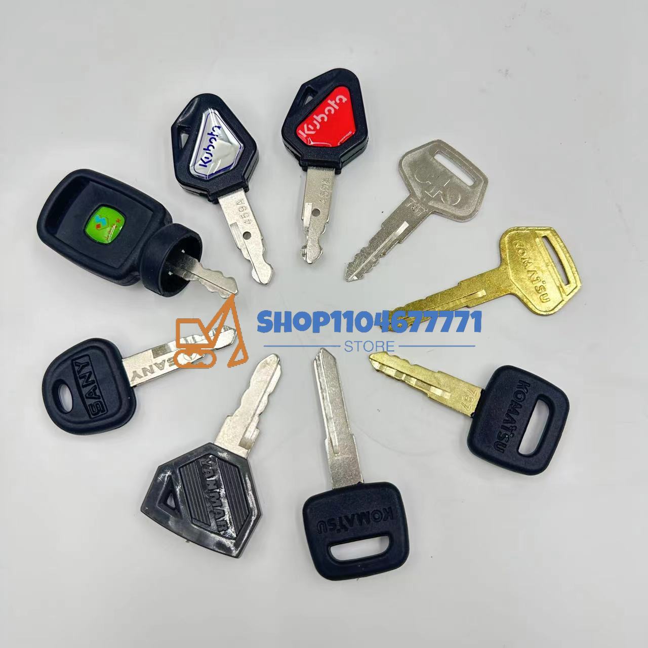 25pcs Excavator Keys for Cat f - Heavy Equipment Key Set avis et prix