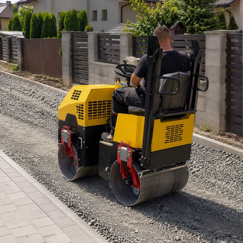 Double Drum Vibratory Road Rol - Heavy Equipment For Construction avis et prix
