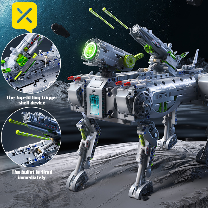 Mechanical Robot Dog Building  - Heavy Equipment Lego avis et prix