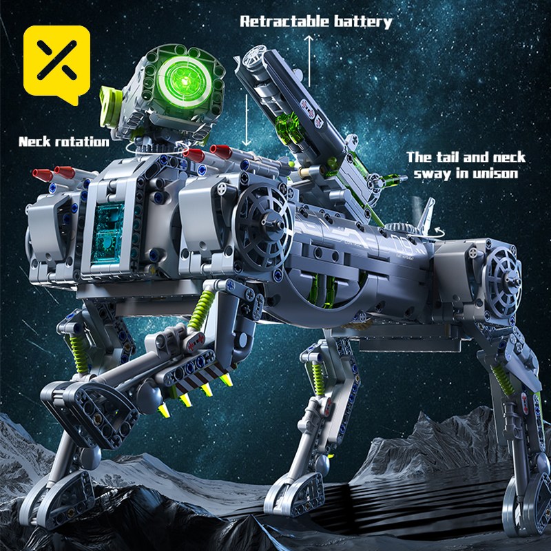 Mechanical Robot Dog Building  - Heavy Equipment Lego avis et prix