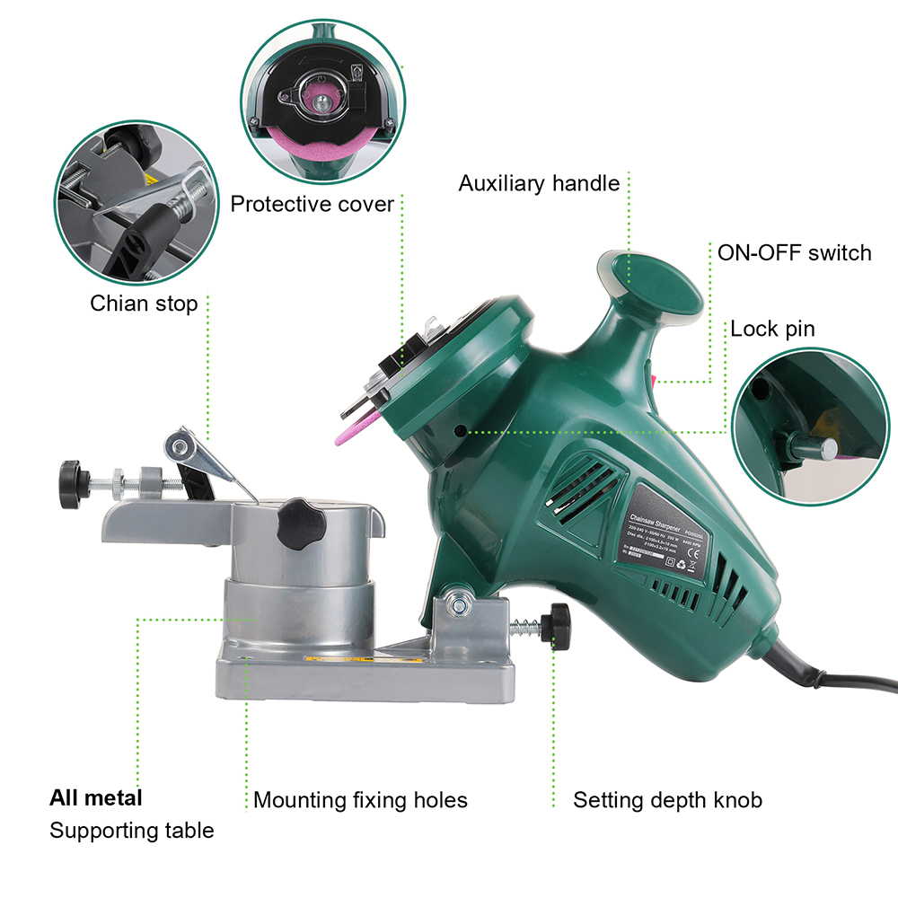 POSENPRO 250W ChainSaw Sharpen - Electric Chain Hoist avis et prix