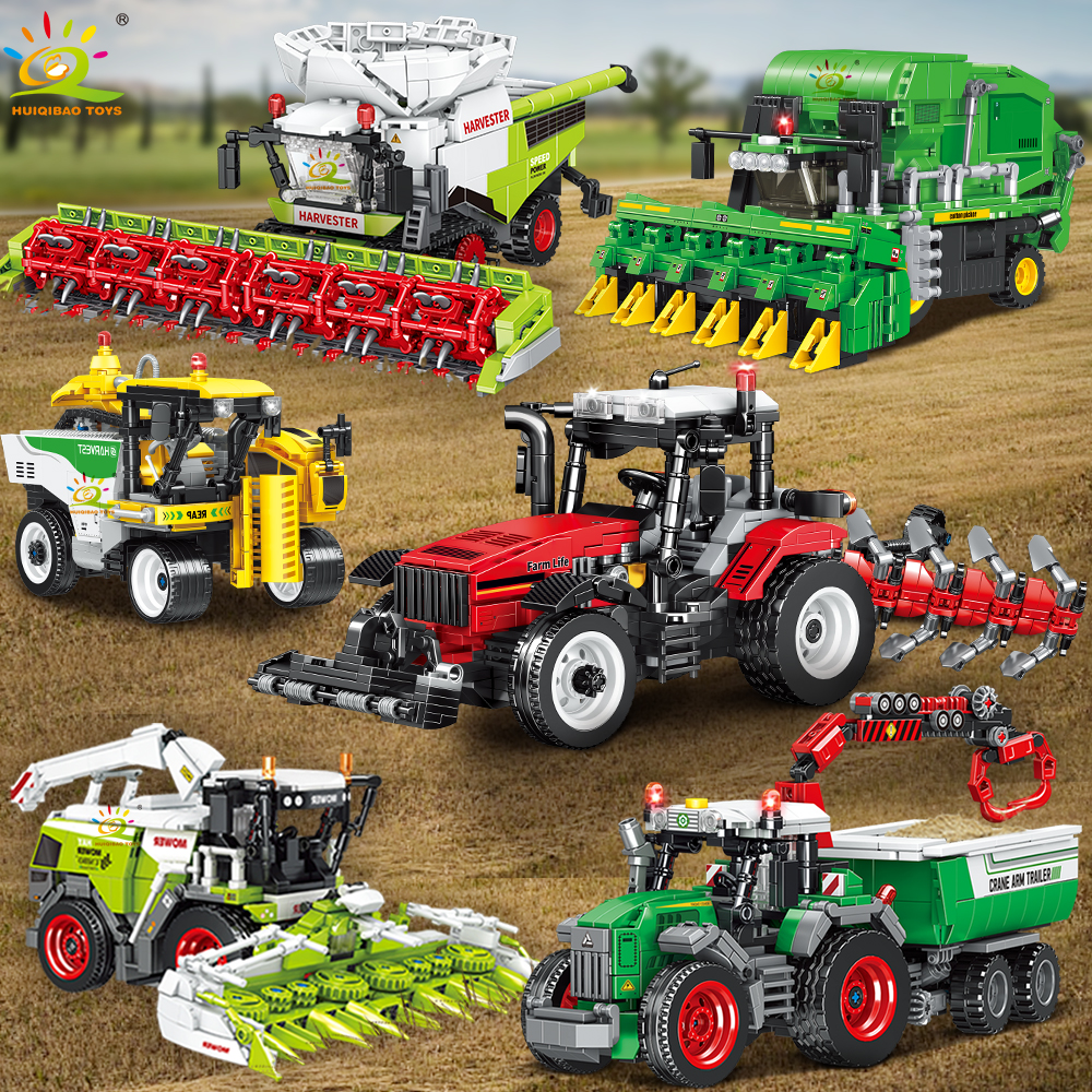 HUIQIBAO Farmer Truck model Bu - Heavy Equipment Lego avis et prix