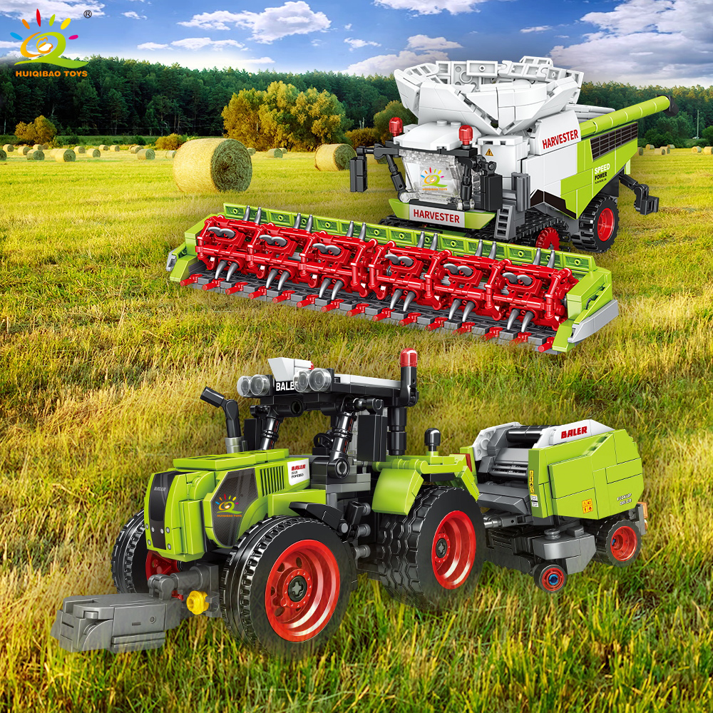 HUIQIBAO Farmer Truck model Bu - Heavy Equipment Lego avis et prix