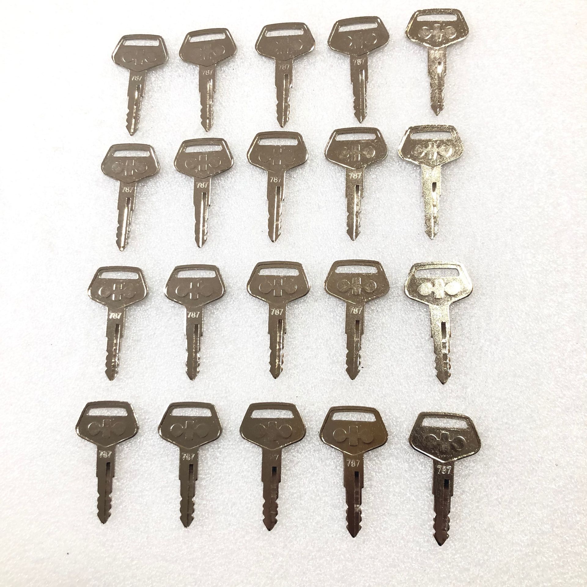 20PCS 787 Key for Komatsu Exca - Heavy Equipment Key Set avis et prix