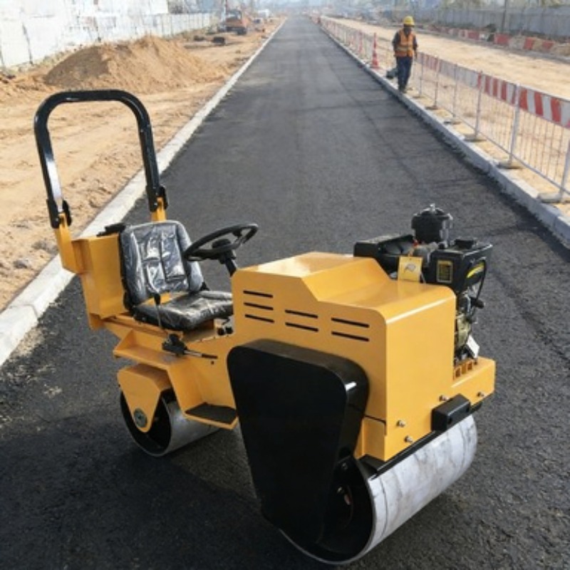 Single Drum Road Roller Vibrat - Heavy Equipment For Construction avis et prix