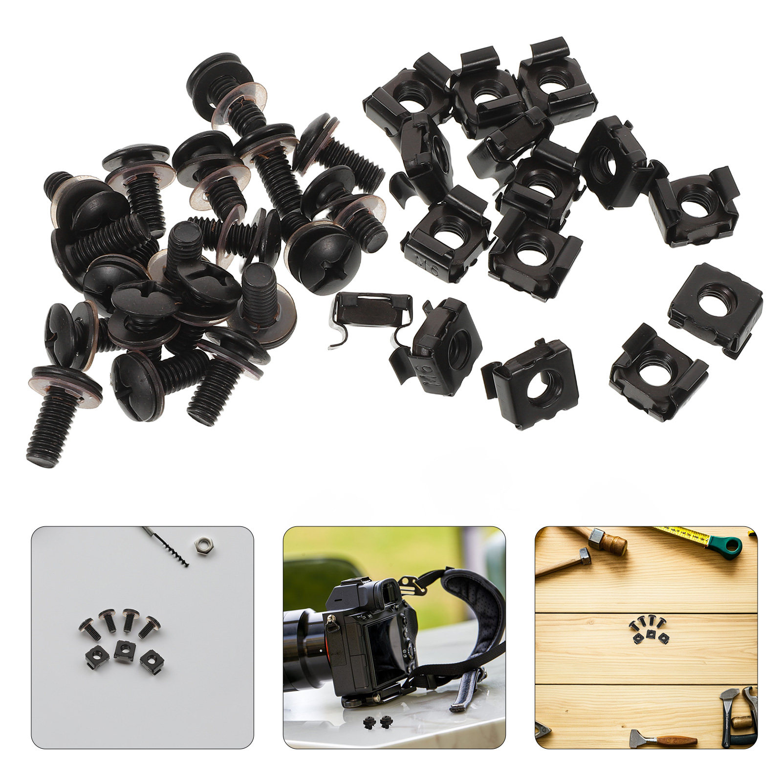 40Pcs Rack Screws M6 X 14Mm Ca - Heavy Equipment Bundle avis et prix