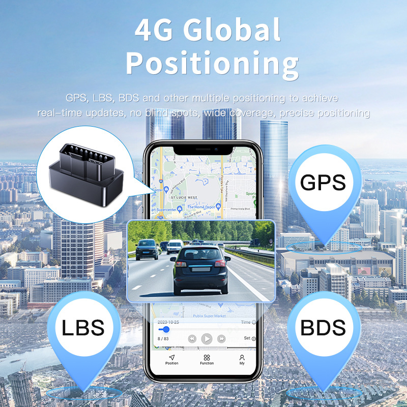 CD Mini OBD GPS Tracker 4G OBD - Heavy Equipment Gps Tracker avis et prix
