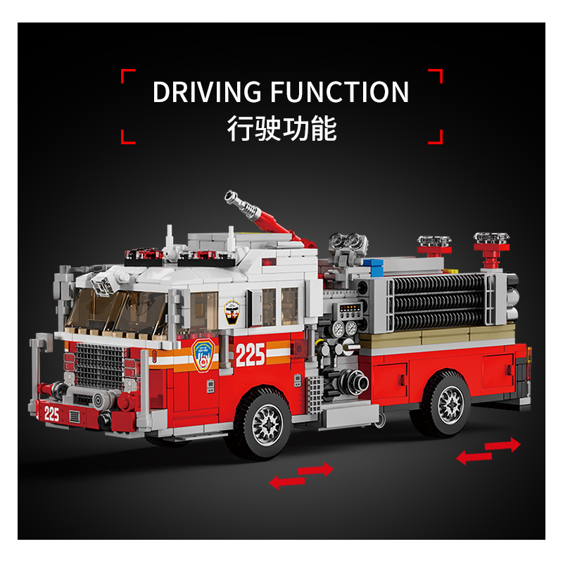 Le Yi 31070 American-style fir - Heavy Equipment Lego avis et prix