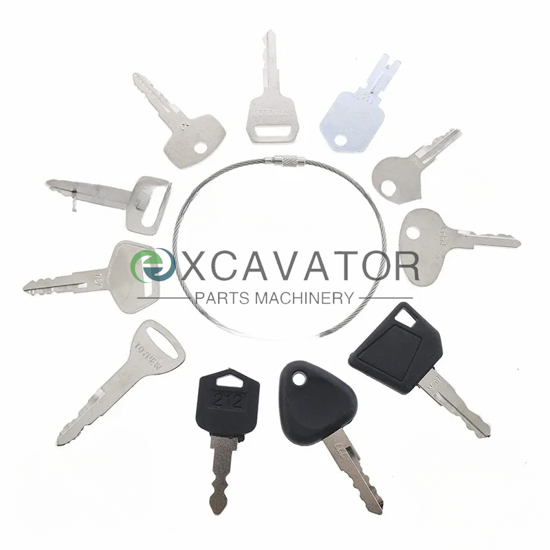 11 Keys Forklift Key Set for Y - Heavy Equipment Key Set avis et prix