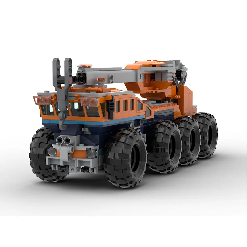 516PCS MOC Heavy Mobile Crane  - Heavy Equipment Lego avis et prix