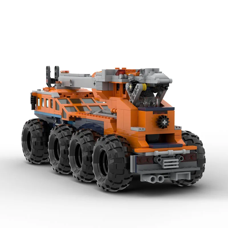 516PCS MOC Heavy Mobile Crane  - Heavy Equipment Lego avis et prix