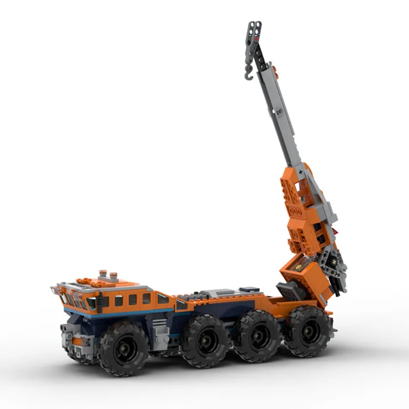 516PCS MOC Heavy Mobile Crane  - Heavy Equipment Lego avis et prix