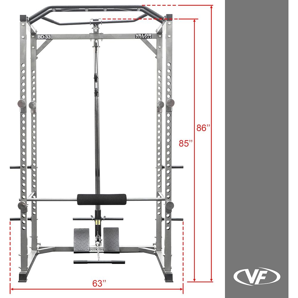 Heavy-Duty Squat Rack Combo wi - Heavy Equipment Bundle avis et prix