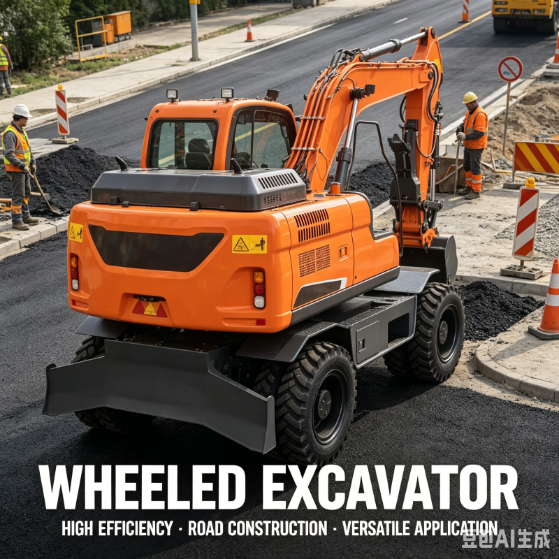 Durable Wheel Mounted Excavato - Heavy Equipment For Construction avis et prix