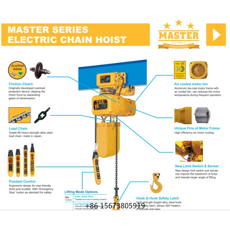 TXK 3 Tons  Electric Chain Hoi - Electric Chain Hoist avis et prix