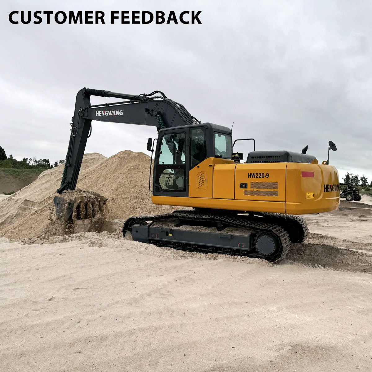 21 ton Large Crawler Excavator - Heavy Equipment Certificate avis et prix