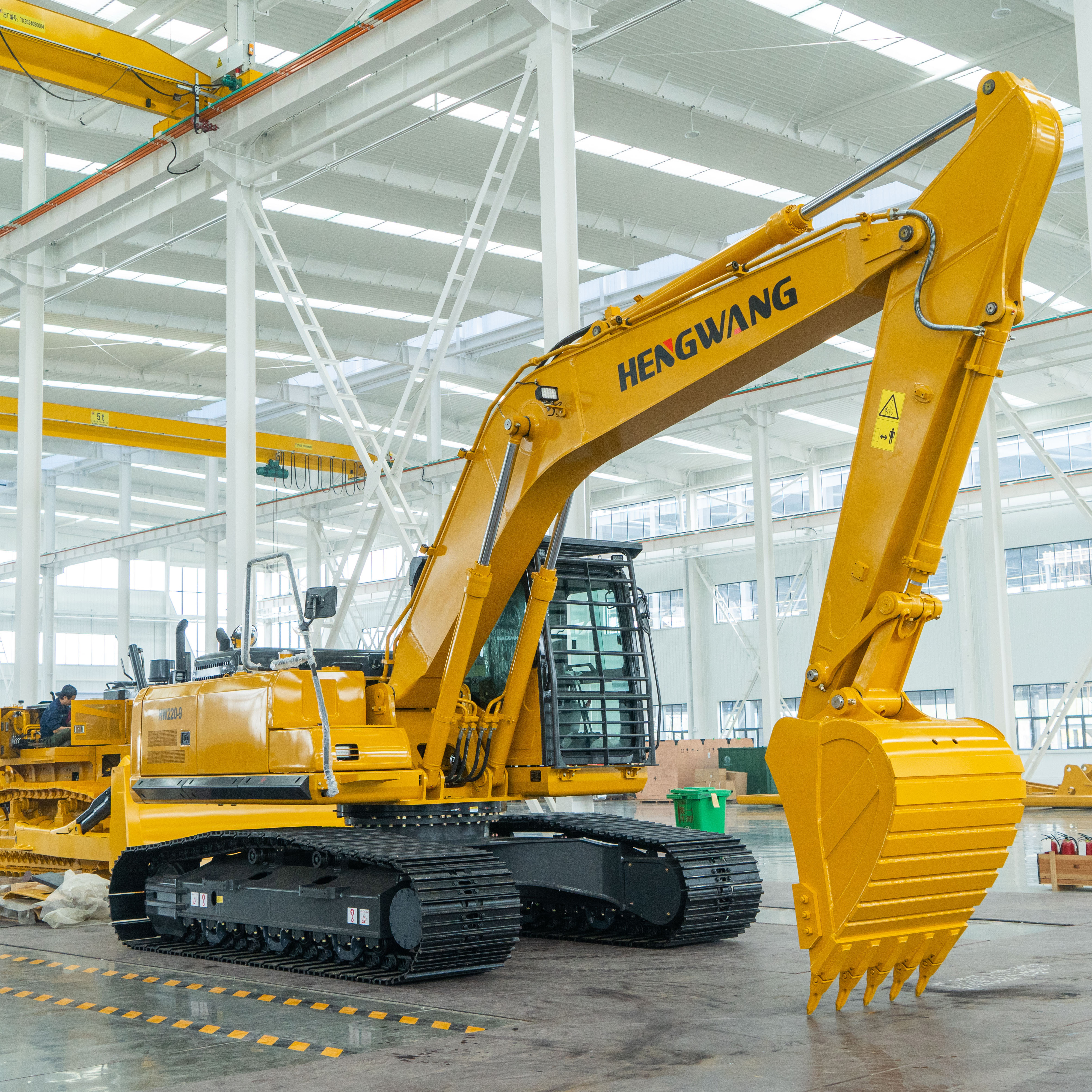 21 ton Large Crawler Excavator - Heavy Equipment Certificate avis et prix