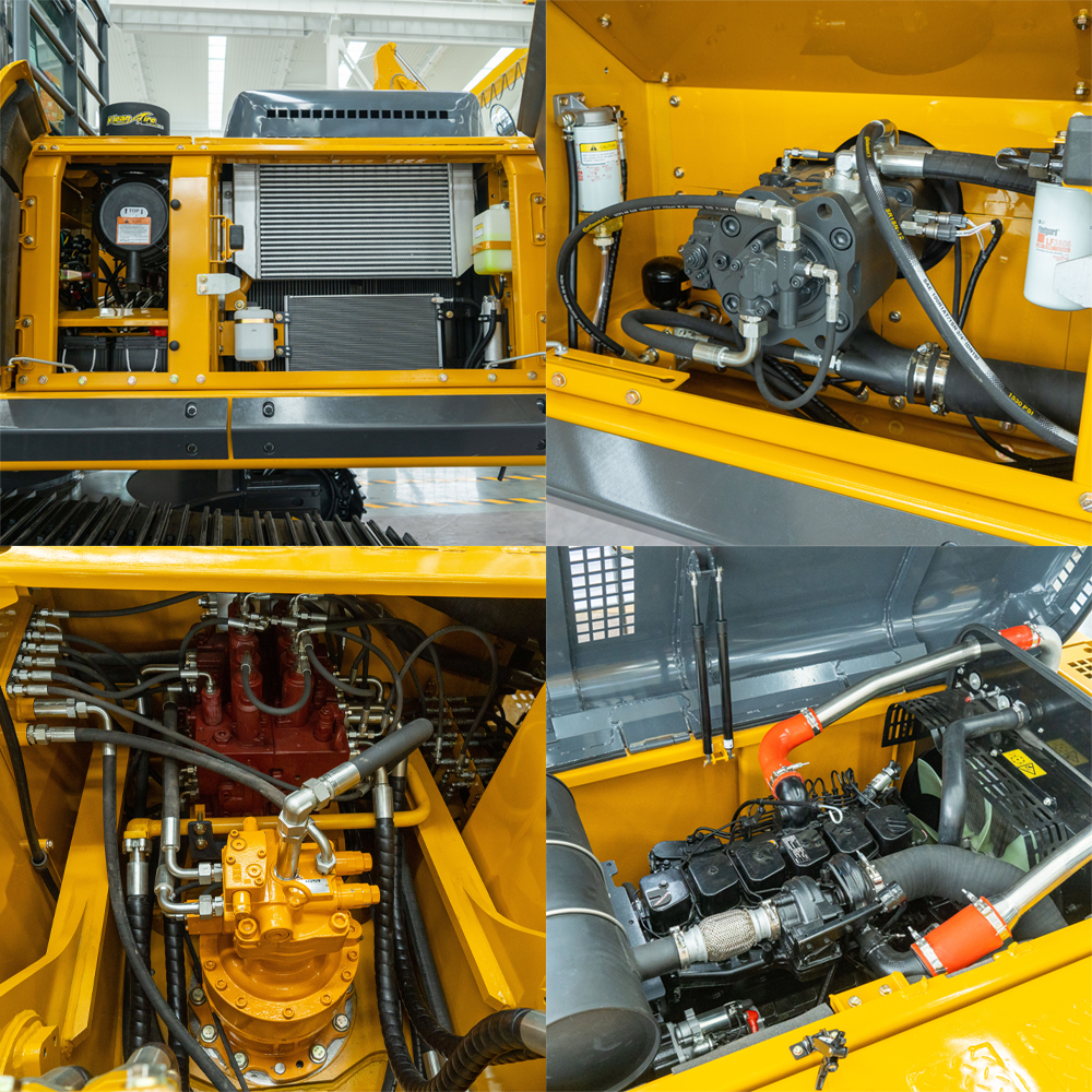 21 ton Large Crawler Excavator - Heavy Equipment Certificate avis et prix