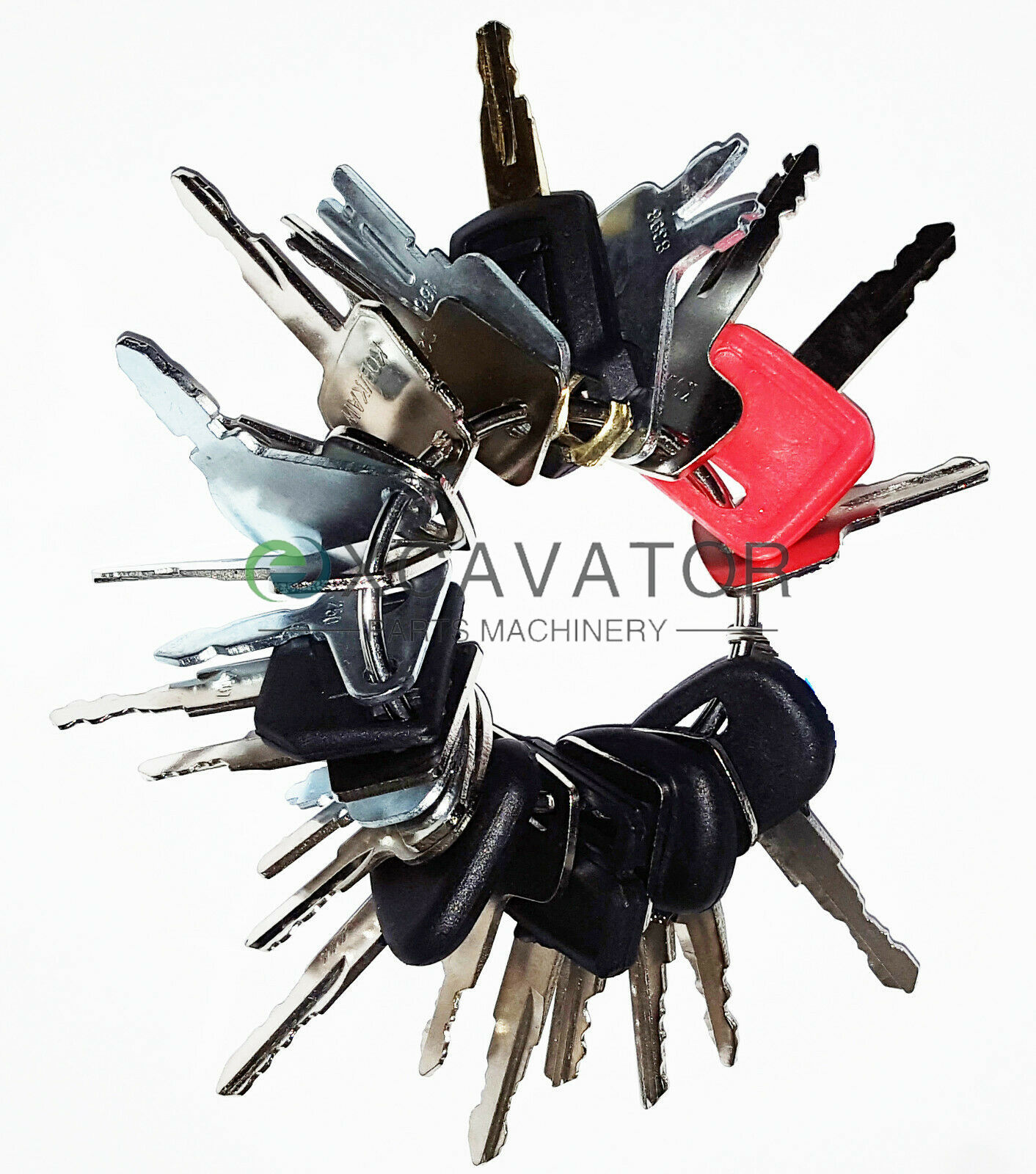 23 Keys Heavy Equipment Constr - Heavy Equipment Key Set avis et prix