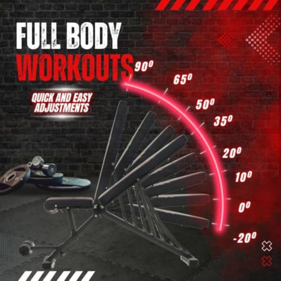 Adjustable Weight Bench - Prof - Heavy Equipment For Construction avis et prix