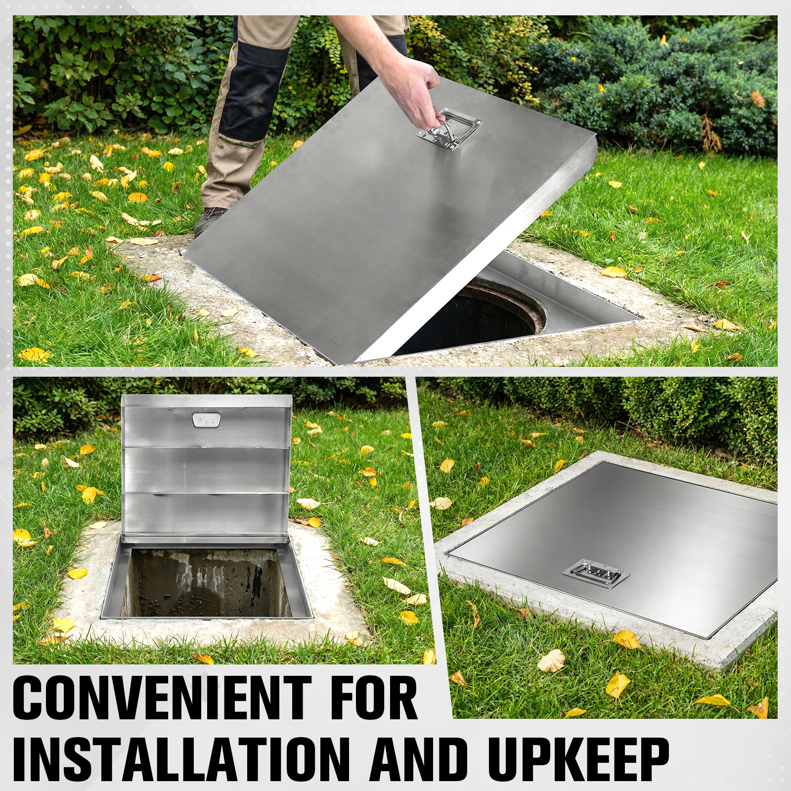 Stainless Steel Rectangular Li - Manhole Cover Lifting avis et prix